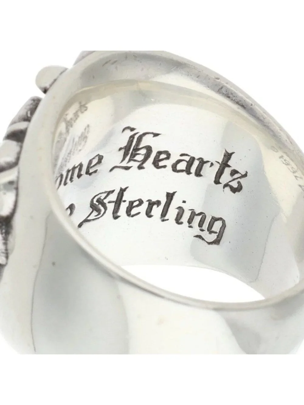 Chrome Hearts Keeper Silver Ring